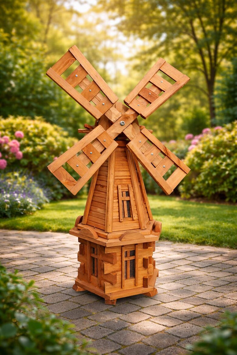 Dzirnavas 100 cm Koka