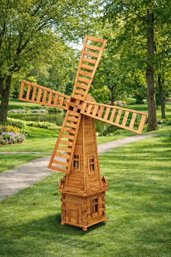 Dzirnavas 235 cm Koka